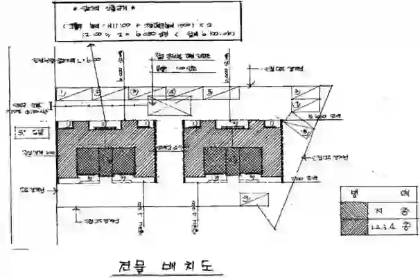 녹산빌라 배치도 이미지